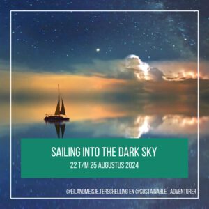 Sailing into the dark sky