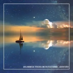 Weekend Sailing into the dark sky